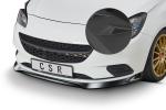CSR Frontspoiler | Cup-Spoilerlippe mit ABE für Opel Corsa E CSL516-L schwarz matt (Lackierung erforderlich)