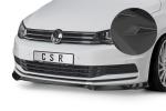 CSR Frontspoiler | Cup-Spoilerlippe mit ABE für VW Touran II (Typ 5T) CSL517-L schwarz matt (Lackierung erforderlich)