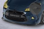CSR Frontspoiler | Cup-Spoilerlippe mit ABE für Citroen DS3 CSL518-L schwarz matt (Lackierung erforderlich)