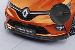 CSR Frontspoiler | Cup-Spoilerlippe mit ABE für Renault Clio V CSL520-M Carbon Look matt strukturiert (keine Lackierung erforderlich)