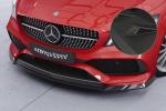 CSR Frontspoiler | Cup-Spoilerlippe mit ABE für Mercedes-Benz CLA 117 AMG-Line CSL522-M Carbon Look matt strukturiert (keine Lackierung erforderlich)