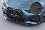 CSR Frontspoiler | Cup-Spoilerlippe mit ABE für BMW 4er (G22/G23) M-Paket und M440 CSL524-L schwarz matt (Lackierung erforderlich)