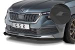 CSR Frontspoiler | Cup-Spoilerlippe mit ABE für Skoda Kamiq CSL527-S schwarz matt strukturiert (keine Lackierung erforderlich)