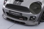 CSR Frontspoiler | Cup-Spoilerlippe mit ABE für Mini Cooper Coupe JCW (R58/R59) CSL529-M Carbon Look matt strukturiert (keine Lackierung erforderlich)