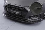 CSR Frontspoiler | Cup-Spoilerlippe mit ABE für Audi A4 B9 (Typ 8W) CSL530-M Carbon Look matt strukturiert (keine Lackierung erforderlich)