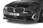 CSR Frontspoiler | Cup-Spoilerlippe mit ABE für BMW 5er (G30/G31) LCI CSL531-M Carbon Look matt strukturiert (keine Lackierung erforderlich)