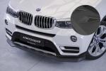 CSR Frontspoiler | Cup-Spoilerlippe mit ABE für BMW X3 (F25) LCI CSL532-L schwarz matt (Lackierung erforderlich)