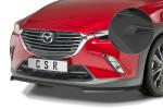 CSR Frontspoiler | Cup-Spoilerlippe mit ABE für Mazda CX3 CSL533-L schwarz matt (Lackierung erforderlich)