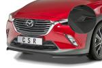 CSR Frontspoiler | Cup-Spoilerlippe mit ABE für Mazda CX3 CSL533-M Carbon Look matt strukturiert (keine Lackierung erforderlich)