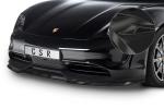 CSR Frontspoiler | Cup-Spoilerlippe mit ABE für Porsche Taycan / Taycan 4S CSL549-G Glossy schwarz Hochglanz (keine Lackierung erforderlich)