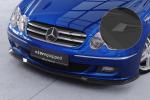 CSR Frontspoiler | Cup-Spoilerlippe mit ABE für Mercedes-Benz CLK A209 / C209 CSL550-S schwarz matt strukturiert (keine Lackierung erforderlich)