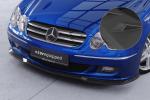 CSR Frontspoiler | Cup-Spoilerlippe mit ABE für Mercedes-Benz CLK A209 / C209 CSL550-L schwarz matt (Lackierung erforderlich)