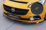 CSR Frontspoiler | Cup-Spoilerlippe mit ABE für Opel Corsa E OPC / GSi CSL554-S schwarz matt strukturiert (keine Lackierung erforderlich)