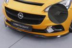 CSR Frontspoiler | Cup-Spoilerlippe mit ABE für Opel Corsa E OPC / GSi CSL554-M Carbon Look matt strukturiert (keine Lackierung erforderlich)