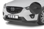 CSR Frontspoiler | Cup-Spoilerlippe mit ABE für Mazda CX5 (KE) CSL555-L schwarz matt (Lackierung erforderlich)