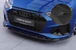 CSR Frontspoiler | Cup-Spoilerlippe mit ABE für Audi A4 / S4 B9 (8W) CSL561-M Carbon Look matt strukturiert (keine Lackierung erforderlich)