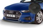CSR Frontspoiler | Cup-Spoilerlippe mit ABE für Audi A7 C8 (Typ 4K) CSL563-M Carbon Look matt strukturiert (keine Lackierung erforderlich)
