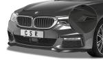 CSR Frontspoiler | Cup-Spoilerlippe mit ABE für BMW 5er G30/G31 M-Paket CSL564-M Carbon Look matt strukturiert (keine Lackierung erforderlich)