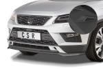 CSR Frontspoiler | Cup-Spoilerlippe mit ABE für Seat Ateca (Typ 5FP, KH7) CSL567-L Lackierung erforderlich (schwarz matt)