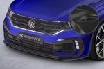CSR Frontspoiler | Cup-Spoilerlippe mit ABE für VW T-Roc (A1) R CSL568-G Glossy schwarz glänzend (keine Lackierung erforderlich)