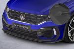 CSR Frontspoiler | Cup-Spoilerlippe mit ABE für VW T-Roc (A1) R CSL568-L Lackierung erforderlich (schwarz matt)