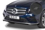 CSR Frontspoiler | Cup-Spoilerlippe mit ABE für Mercedes-Benz GLC (X253/C253) AMG-Line CSL571 schwarz matt strukturiert (keine Lackierung erforderlich)
