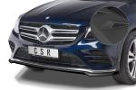 CSR Frontspoiler | Cup-Spoilerlippe mit ABE für Mercedes-Benz GLC (X253/C253) AMG-Line CSL571 schwarz matt (Lackierung erforderlich)