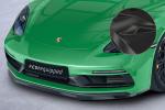 CSR Frontspoiler | Cup-Spoilerlippe mit ABE für Porsche 718 Cayman/Boxster GTS 4.0 (982) CSL575-G Glossy schwarz glänzend (keine Lackierung erforderlich)