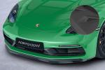 CSR Frontspoiler | Cup-Spoilerlippe mit ABE für Porsche 718 Cayman/Boxster GTS 4.0 (982) CSL575-L Lackierung erforderlich (schwarz matt)