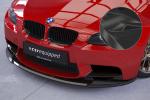 CSR Frontspoiler | Cup-Spoilerlippe mit ABE für BMW M3 E90/E92/E93 CSL579-C Carbon Look glänzend (keine Lackierung erforderlich)
