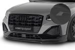 CSR Frontspoiler | Cup-Spoilerlippe mit ABE für Audi Q2 (GA) CSL580-S schwarz matt strukturiert (keine Lackierung erforderlich)