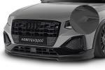 CSR Frontspoiler | Cup-Spoilerlippe mit ABE für Audi Q2 (GA) CSL580-L schwarz matt (Lackierung erforderlich)