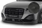 CSR Frontspoiler | Cup-Spoilerlippe mit ABE für Audi Q2 (GA) CSL580-M Carbon Look matt strukturiert (keine Lackierung erforderlich)