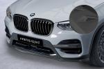 CSR Frontspoiler | Cup-Spoilerlippe mit ABE für BMW X3 G01 CSL581-L schwarz matt (Lackierung erforderlich)