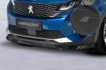 CSR Frontspoiler | Cup-Spoilerlippe mit ABE für Peugeot 5008 (2.Gen) CSL582-S schwarz matt strukturiert (keine Lackierung erforderlich)