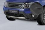 CSR Frontspoiler | Cup-Spoilerlippe mit ABE für Dacia Duster I CSL584-L schwarz matt (Lackierung erforderlich)