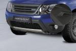 CSR Frontspoiler | Cup-Spoilerlippe mit ABE für Dacia Duster I CSL584-M Carbon Look matt strukturiert (keine Lackierung erforderlich)