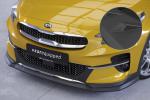 CSR Frontspoiler | Cup-Spoilerlippe mit ABE für Kia XCeed CSL595-L Lackierung erforderlich (schwarz matt)