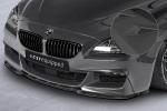 CSR Frontspoiler | Cup-Spoilerlippe mit ABE für BMW 6er F12/F13/F06 CSL598-L schwarz matt (Lackierung erforderlich)