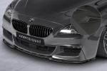 CSR Frontspoiler | Cup-Spoilerlippe mit ABE für BMW 6er F12/F13/F06 CSL598-M Carbon Look matt strukturiert (keine Lackierung erforderlich)