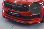 CSR Frontspoiler | Cup-Spoilerlippe mit ABE für Skoda Kodiaq CSL614-S schwarz matt strukturiert (keine Lackierung erforderlich)
