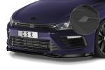 CSR Frontspoiler | Cup-Spoilerlippe mit ABE für VW Scirocco (Typ 13) R CSL617-S schwarz matt strukturiert (keine Lackierung erforderlich)