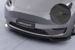 CSR Frontspoiler | Cup-Spoilerlippe mit ABE für Tesla Model Y CSL620-L Lackierung erforderlich (schwarz matt)