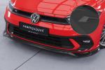 CSR Frontspoiler | Cup-Spoilerlippe mit ABE für VW Polo 6 2G (Typ AW) GTI / R-Line CSL622-S schwarz matt strukturiert (keine Lackierung erforderlich)