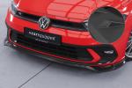CSR Frontspoiler | Cup-Spoilerlippe mit ABE für VW Polo 6 2G (Typ AW) GTI / R-Line CSL622-L schwarz matt (Lackierung erforderlich)