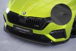 CSR Frontspoiler | Cup-Spoilerlippe mit ABE für Skoda Octavia 4 RS / RS Plus CSL624-L schwarz matt (Lackierung erforderlich)