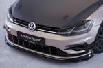 CSR Frontspoiler | Cup-Spoilerlippe mit ABE für VW Golf 7 (Typ AU) R CSL625-K Kupfer matt (keine Lackierung erforderlich)