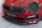 CSR Frontspoiler | Cup-Spoilerlippe mit ABE für Skoda Scala Monte Carlo CSL627-L schwarz matt (Lackierung erforderlich)
