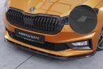 CSR Frontspoiler | Cup-Spoilerlippe mit ABE für Skoda Fabia 4 CSL630-S schwarz matt strukturiert (keine Lackierung erforderlich)