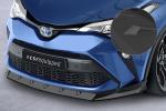 CSR Frontspoiler | Cup-Spoilerlippe mit ABE für Toyota C-HR CSL634-S schwarz matt strukturiert (keine Lackierung erforderlich)